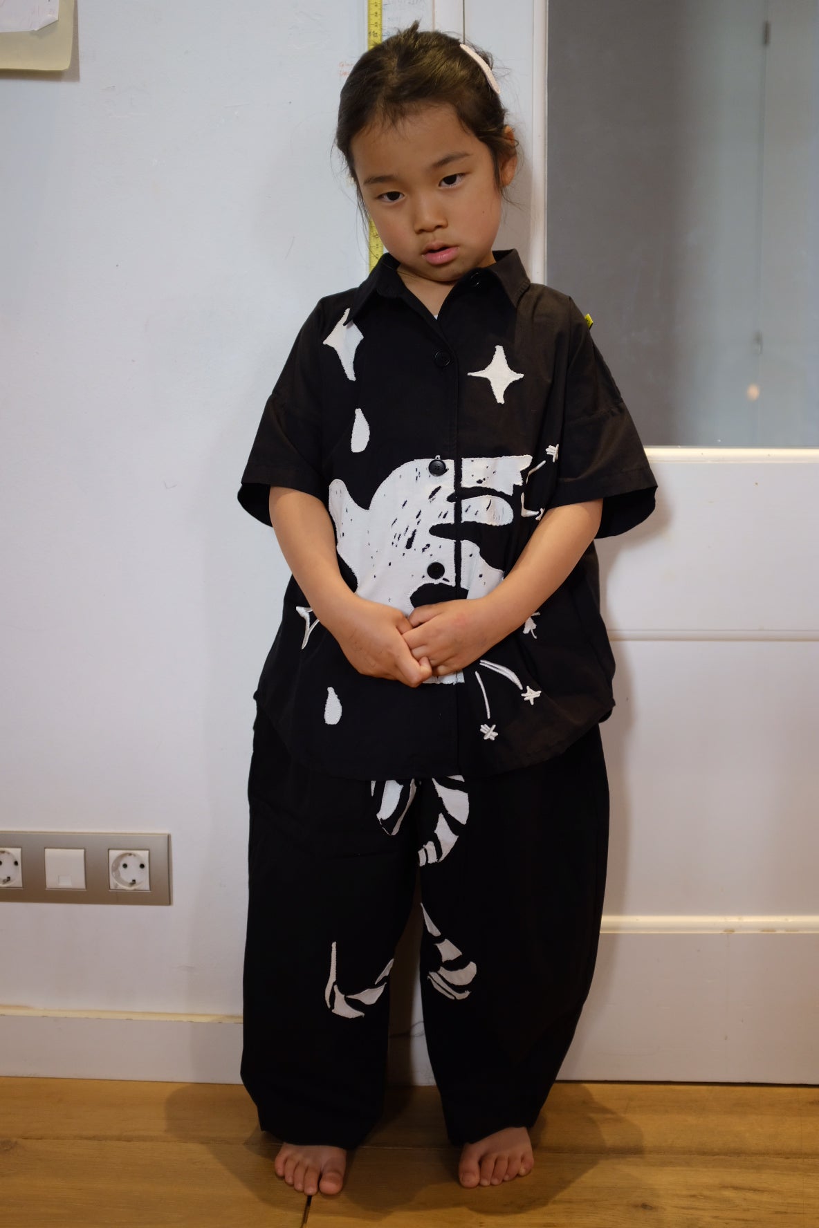 BALLOON TROUSERS WITH EMBROIDERY