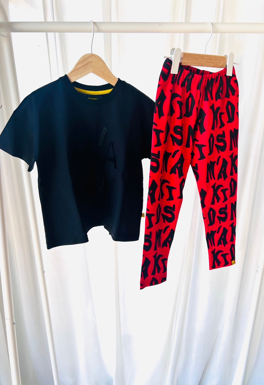 LEGGINGS WITH MAKIDS ALLOVER