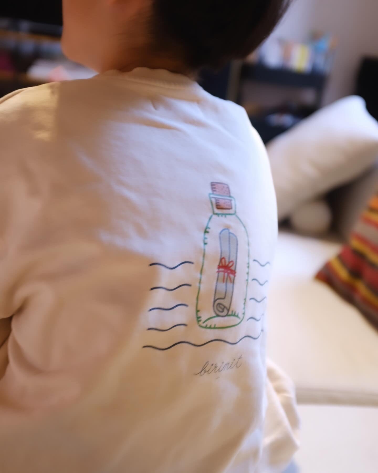 Message in the bottle sweater 10Y