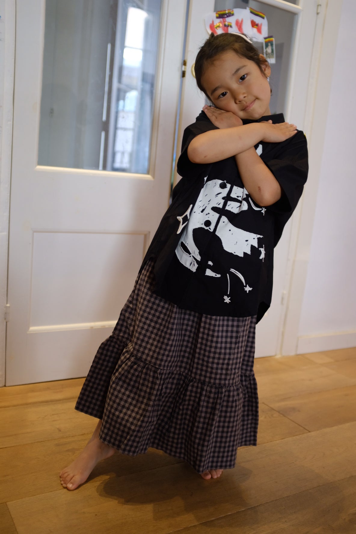 OVERSIZED SHIRT WITH EMBROIDERY