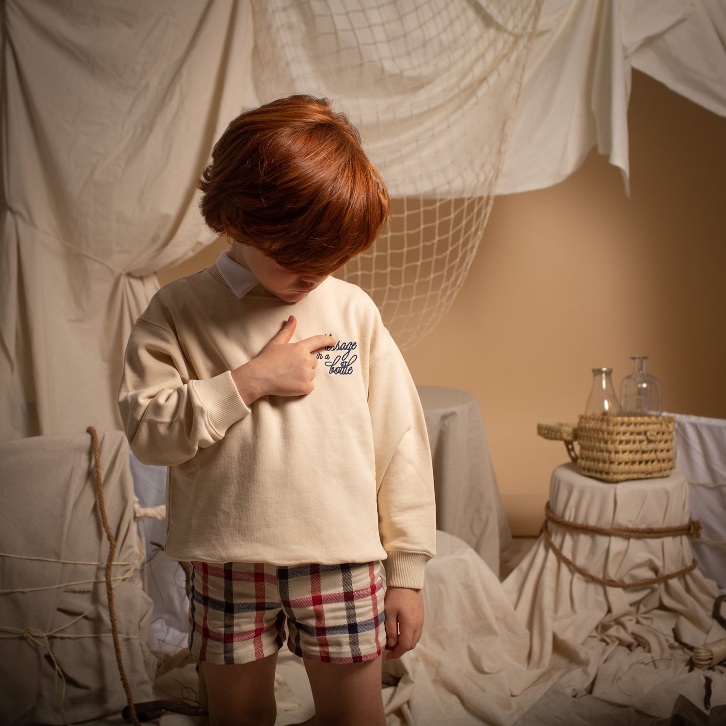 Message in the bottle sweater 10Y