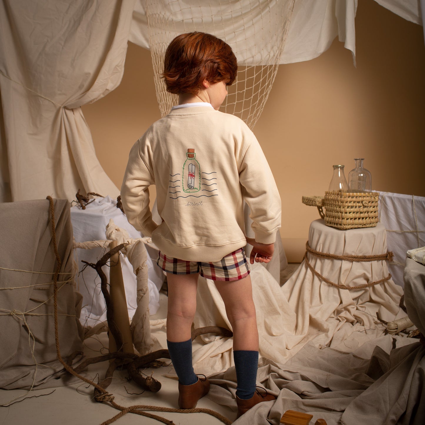 Message in the bottle sweater 10Y