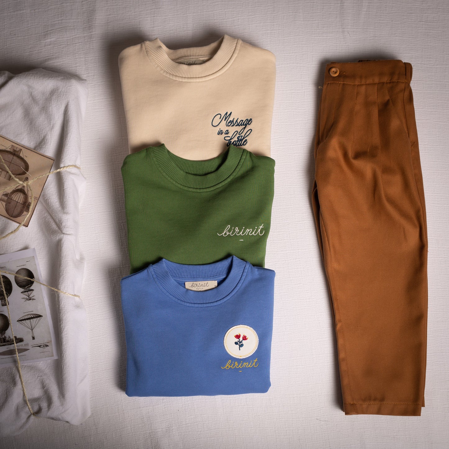 Message in the bottle sweater 10Y