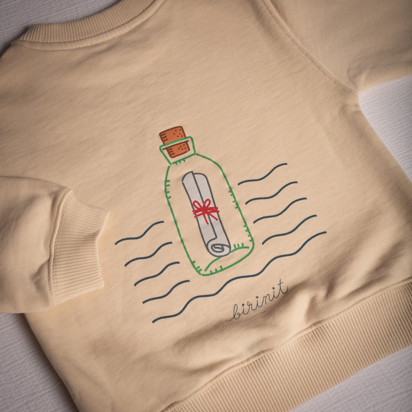 Message in the bottle sweater 10Y