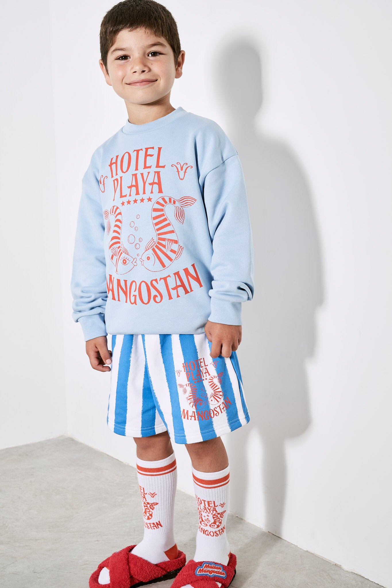 HOTEL PLAYA SWEATSHIRT LIGHT BLUE