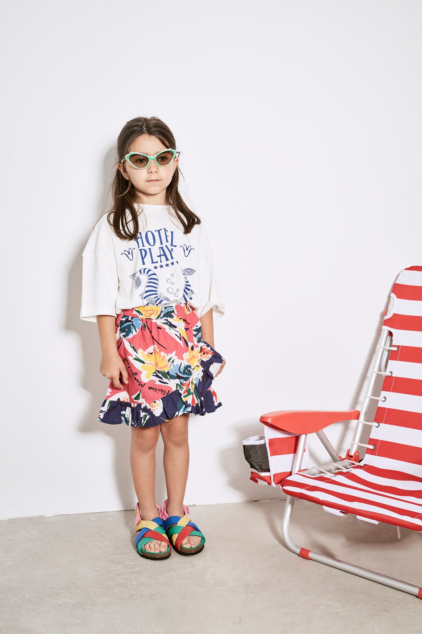 HOTEL PLAYA T-SHIRT CLOUDY WHITE 8Y