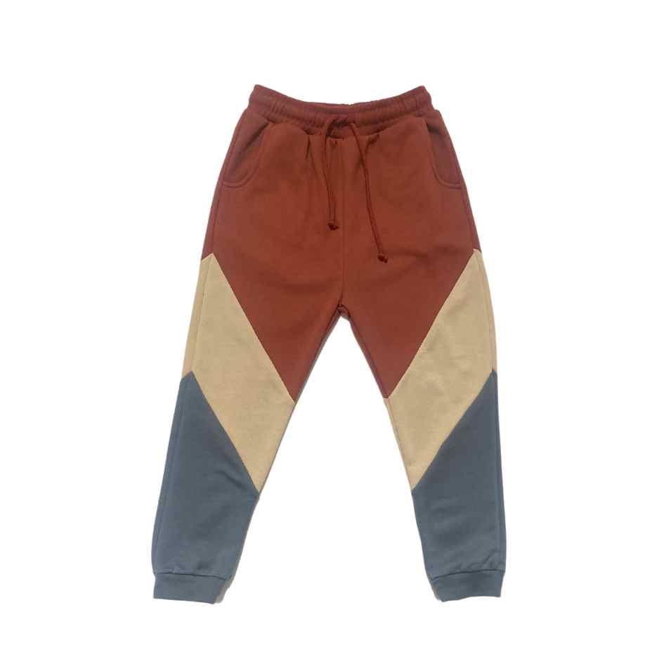 COLOR BLOCK JOG PANTS