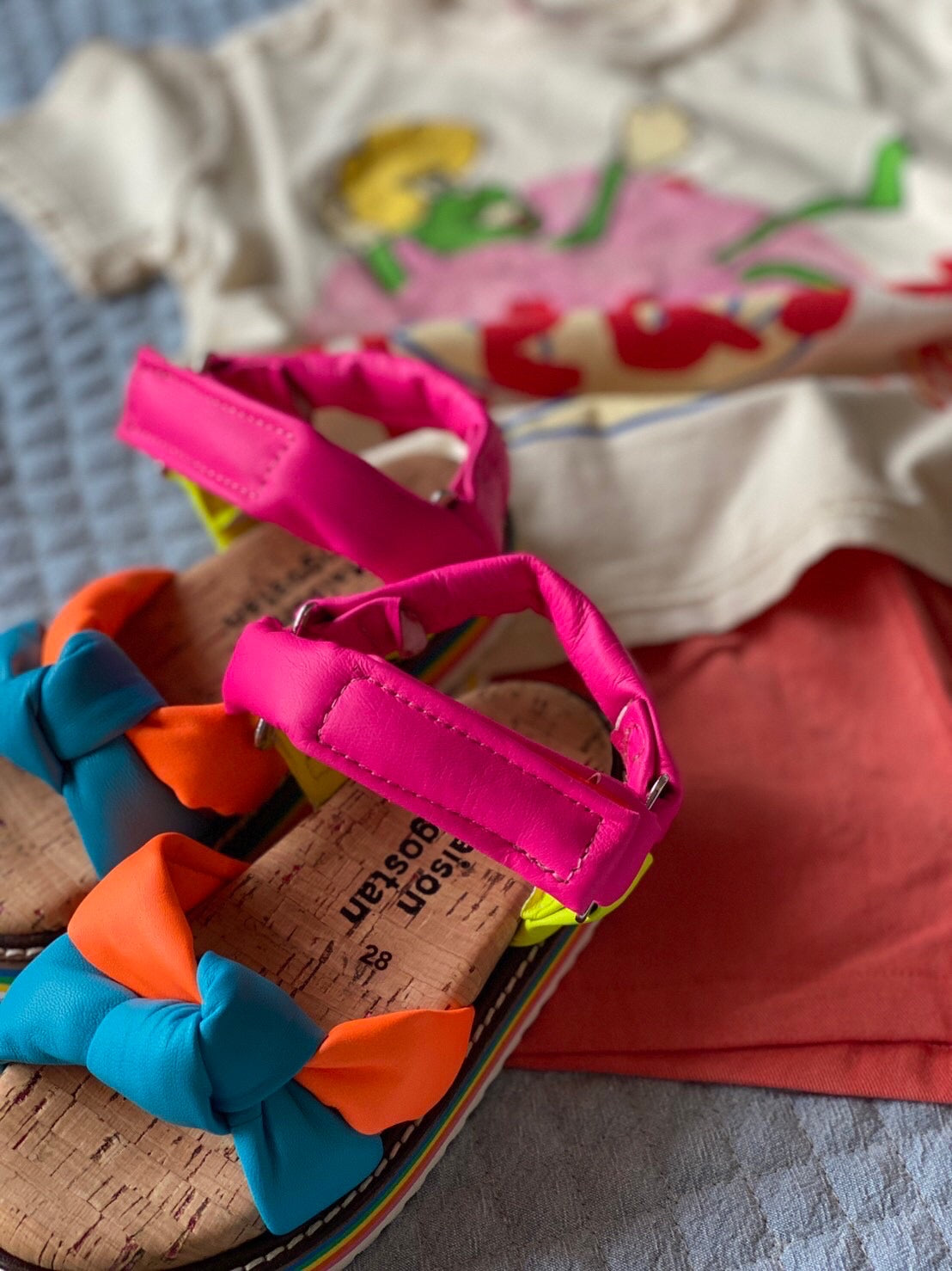 Higo Multicolor Sandal 28(17cm)