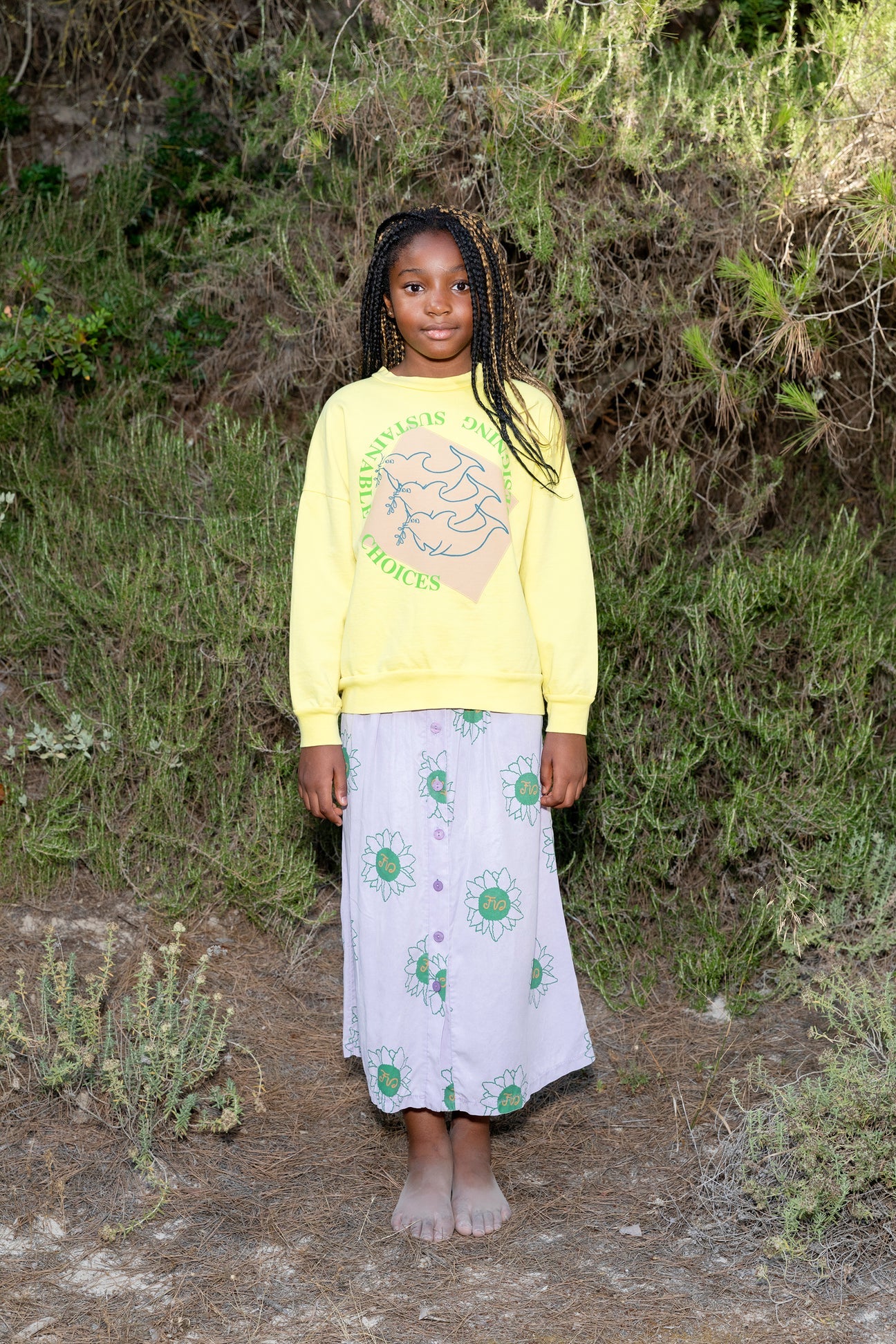 SUNFLOWER SKIRT