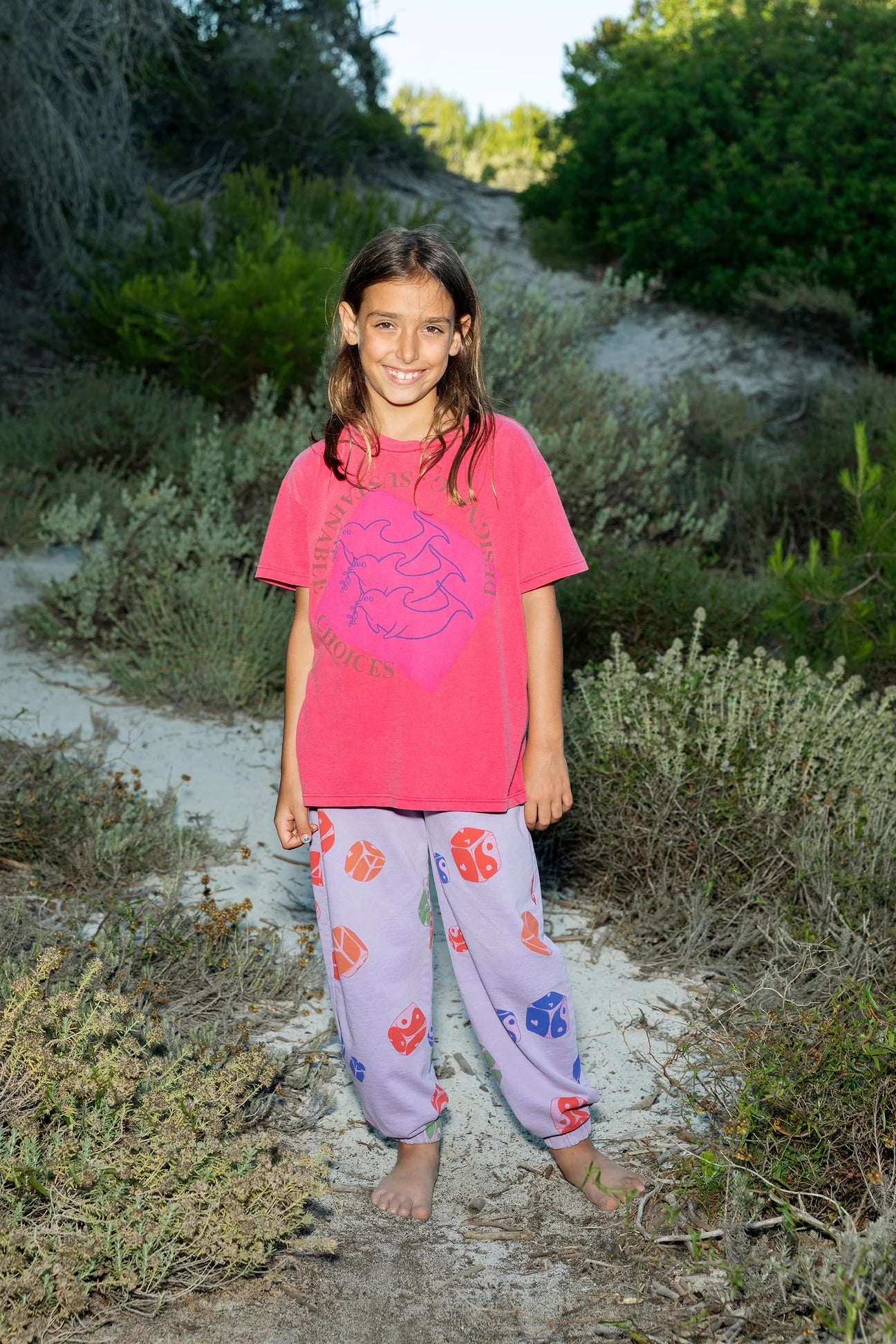 YING YANG SWEAT PANTS 6Y