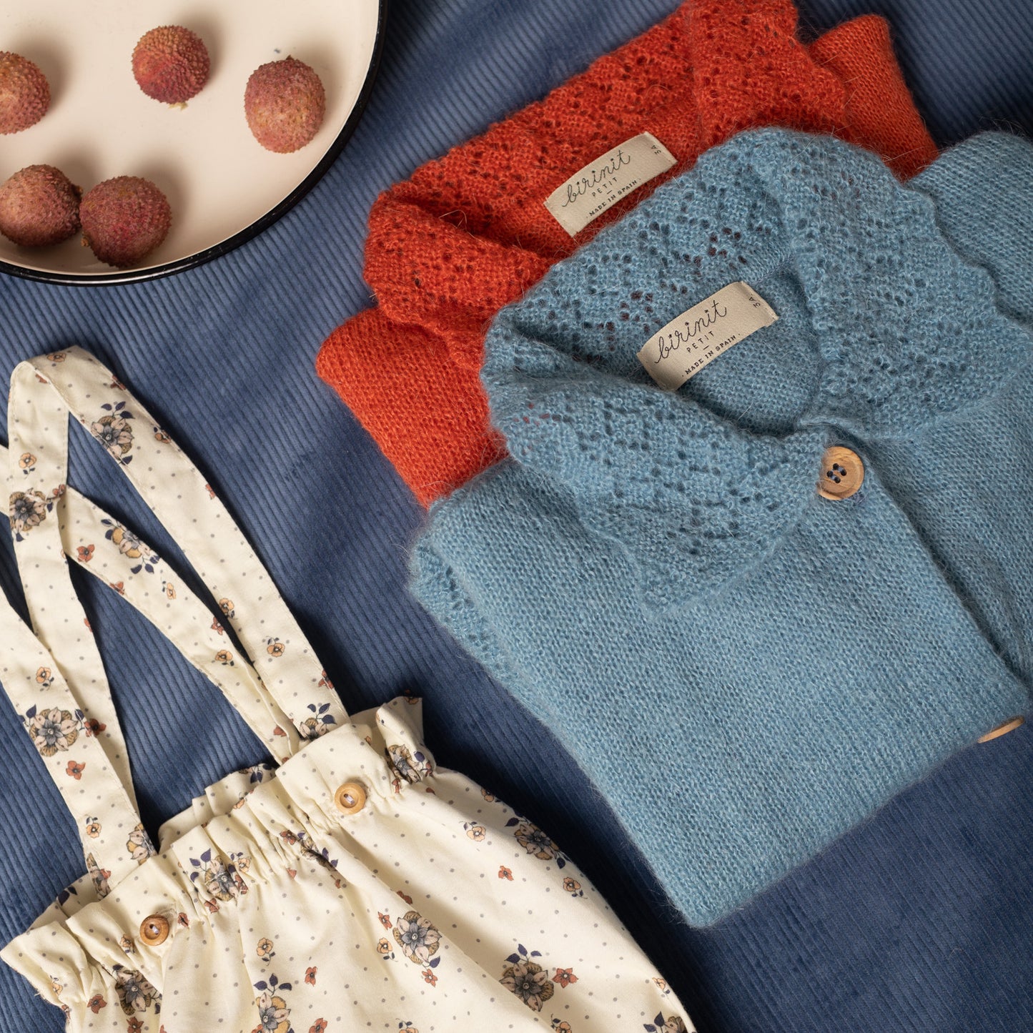 Blue Mohair jacket 4Y