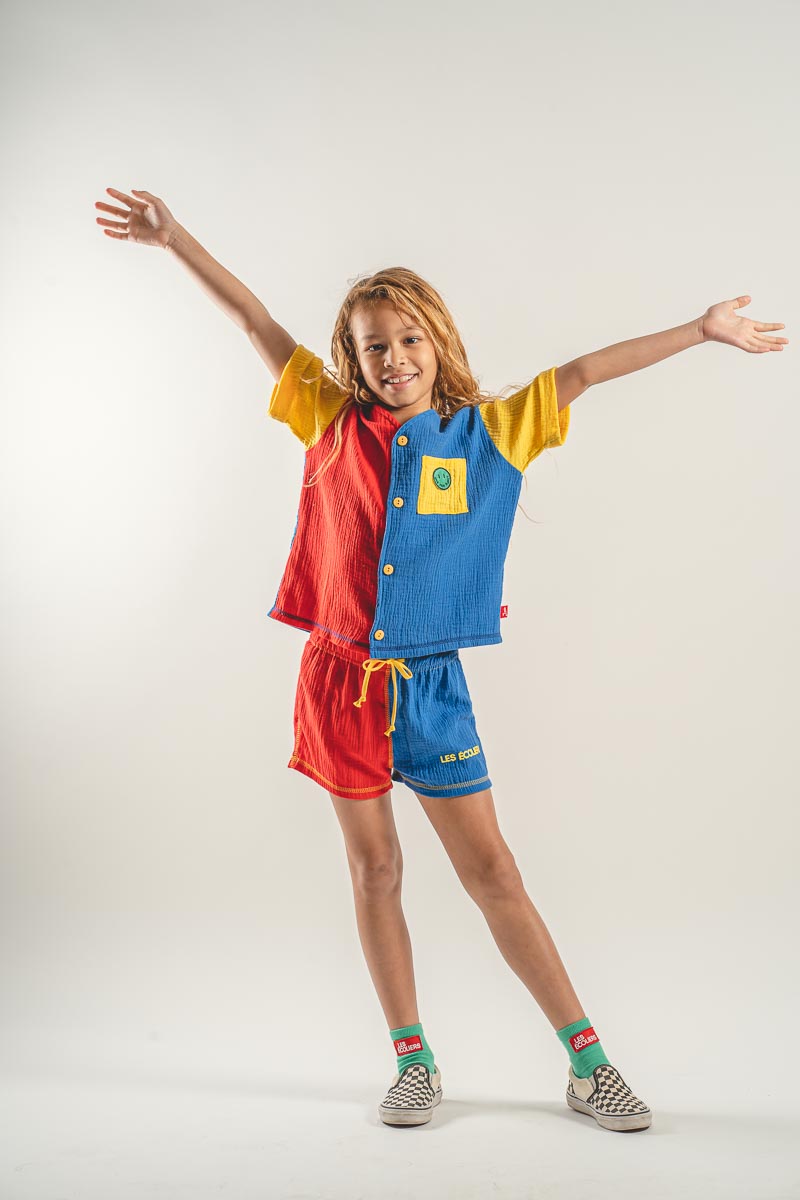 Bicolor Shorts 7/8Y