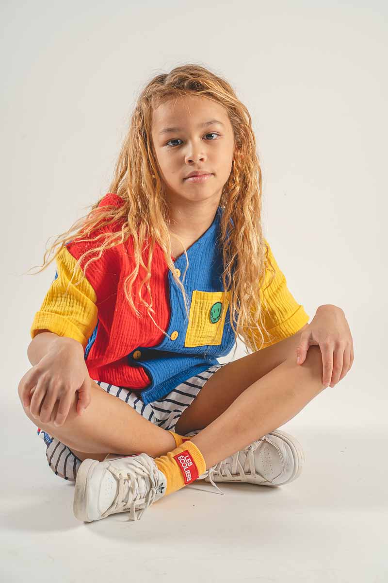 Bicolor Shorts 7/8Y