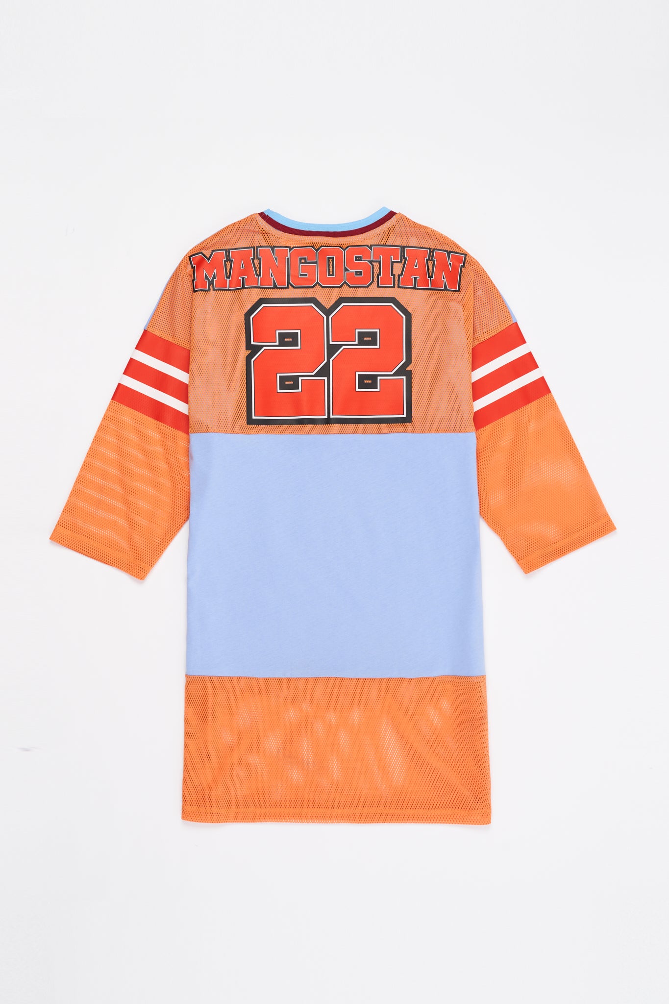 TWENTY TWO TOP/DRESS BLUE/ORANGE