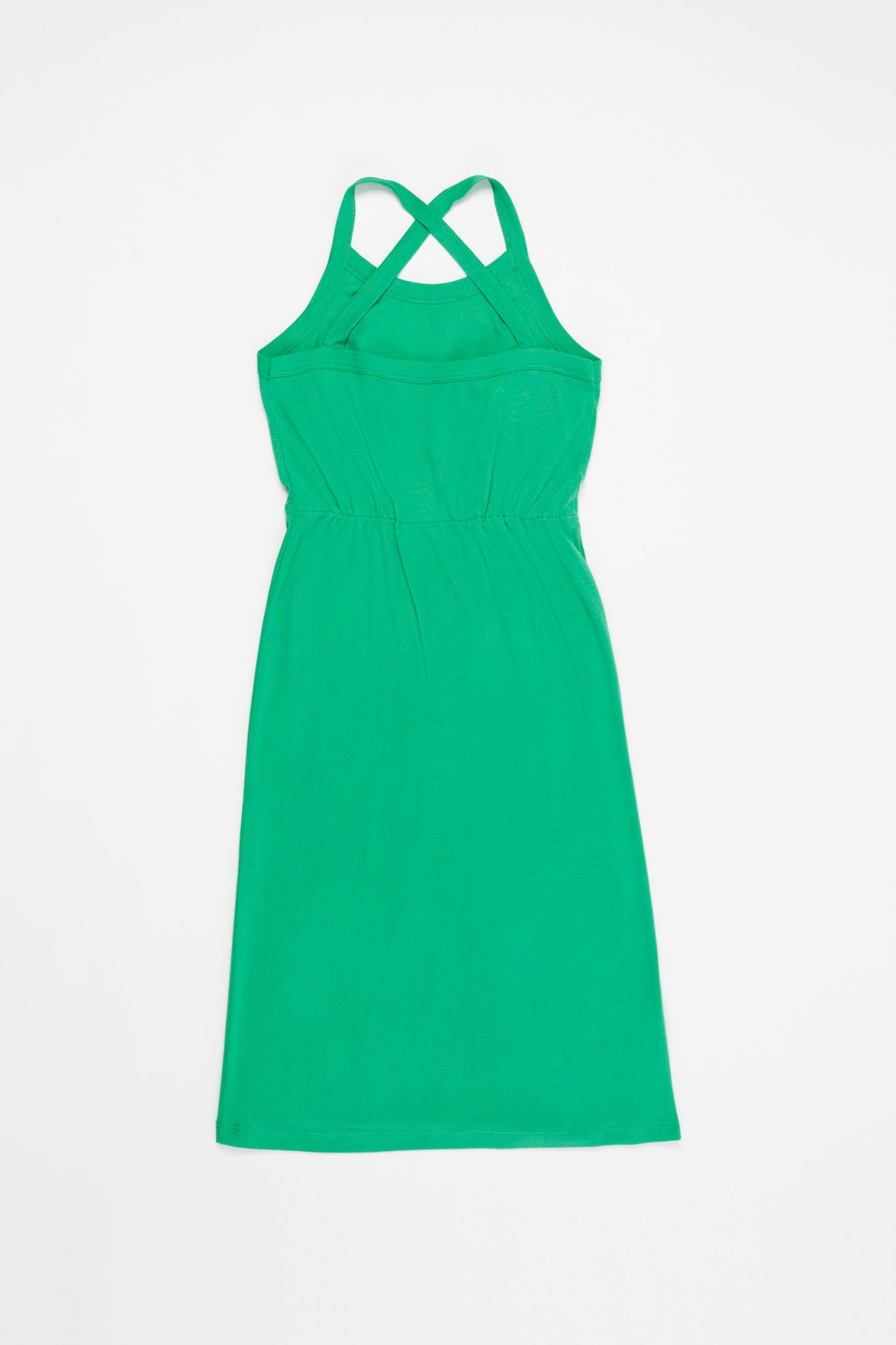 RAINBOW DRESS GREEN 4Y