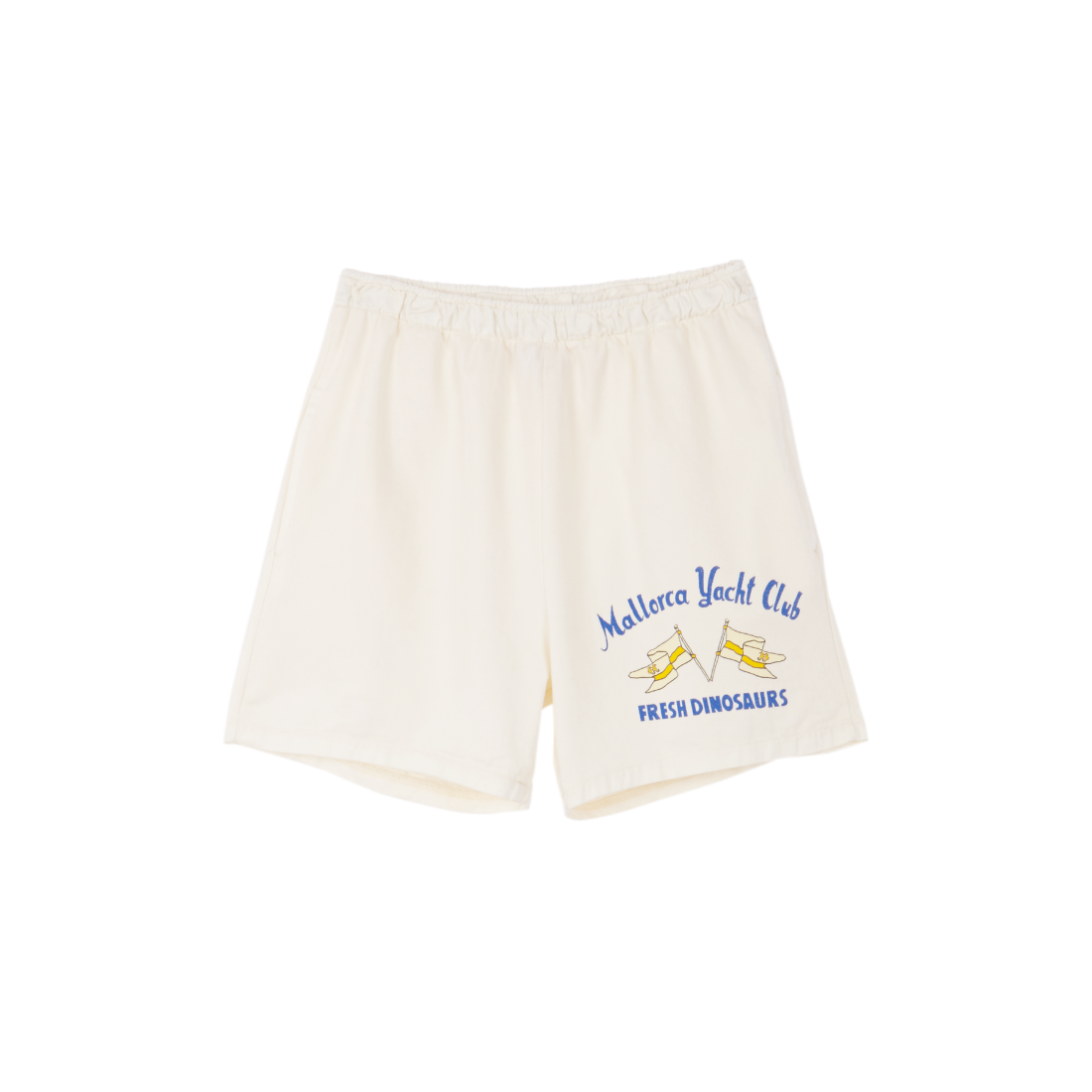 YATCH CLUB WHITE SHORTS