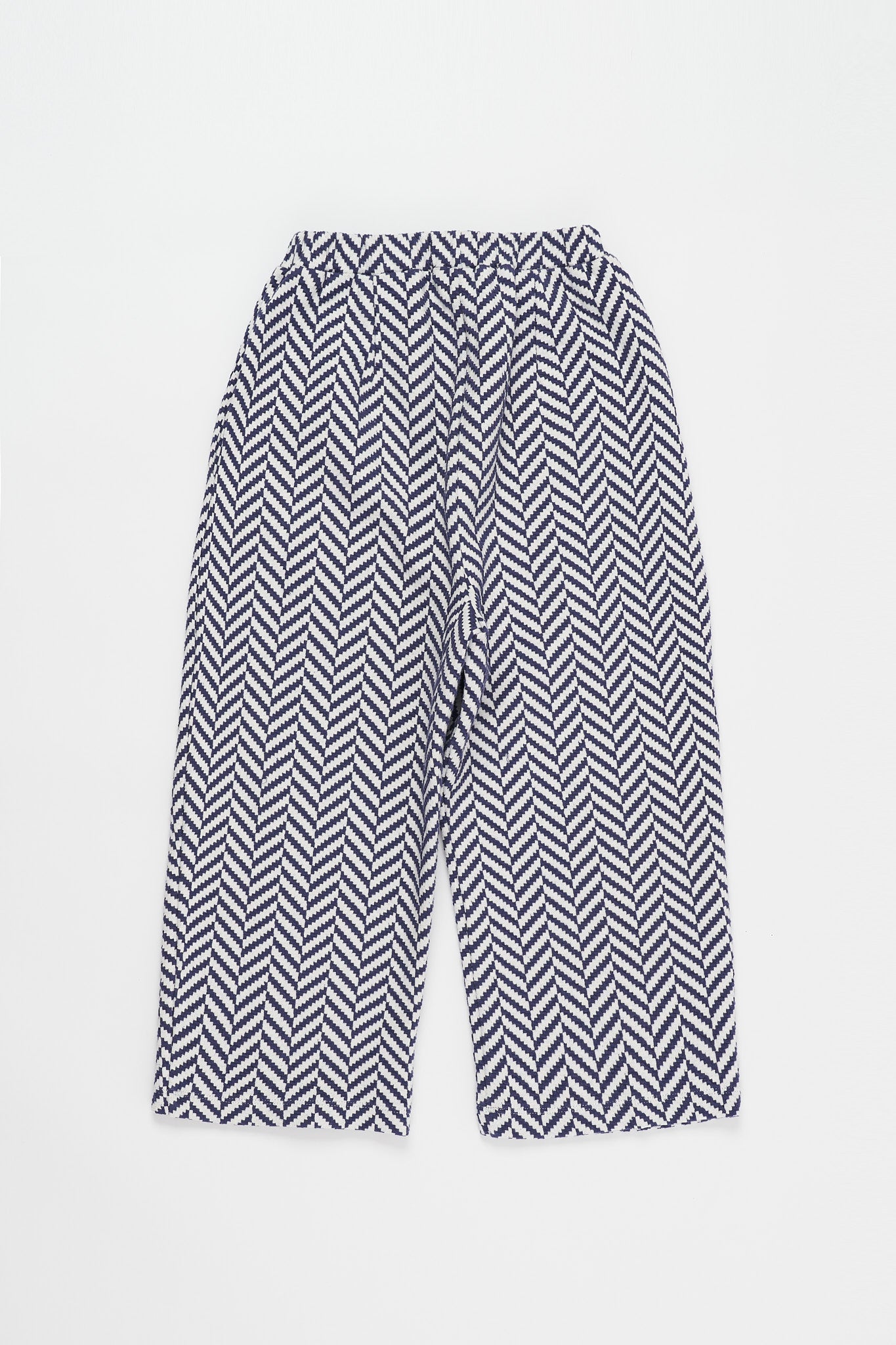 BLACK AND WHITE TROUSERS 8Y