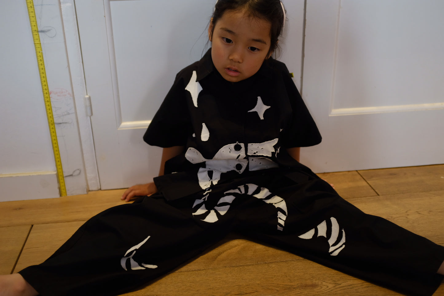 BALLOON TROUSERS WITH EMBROIDERY