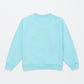 FLYING PIG SWEATSHIRT LIGHT BLUE