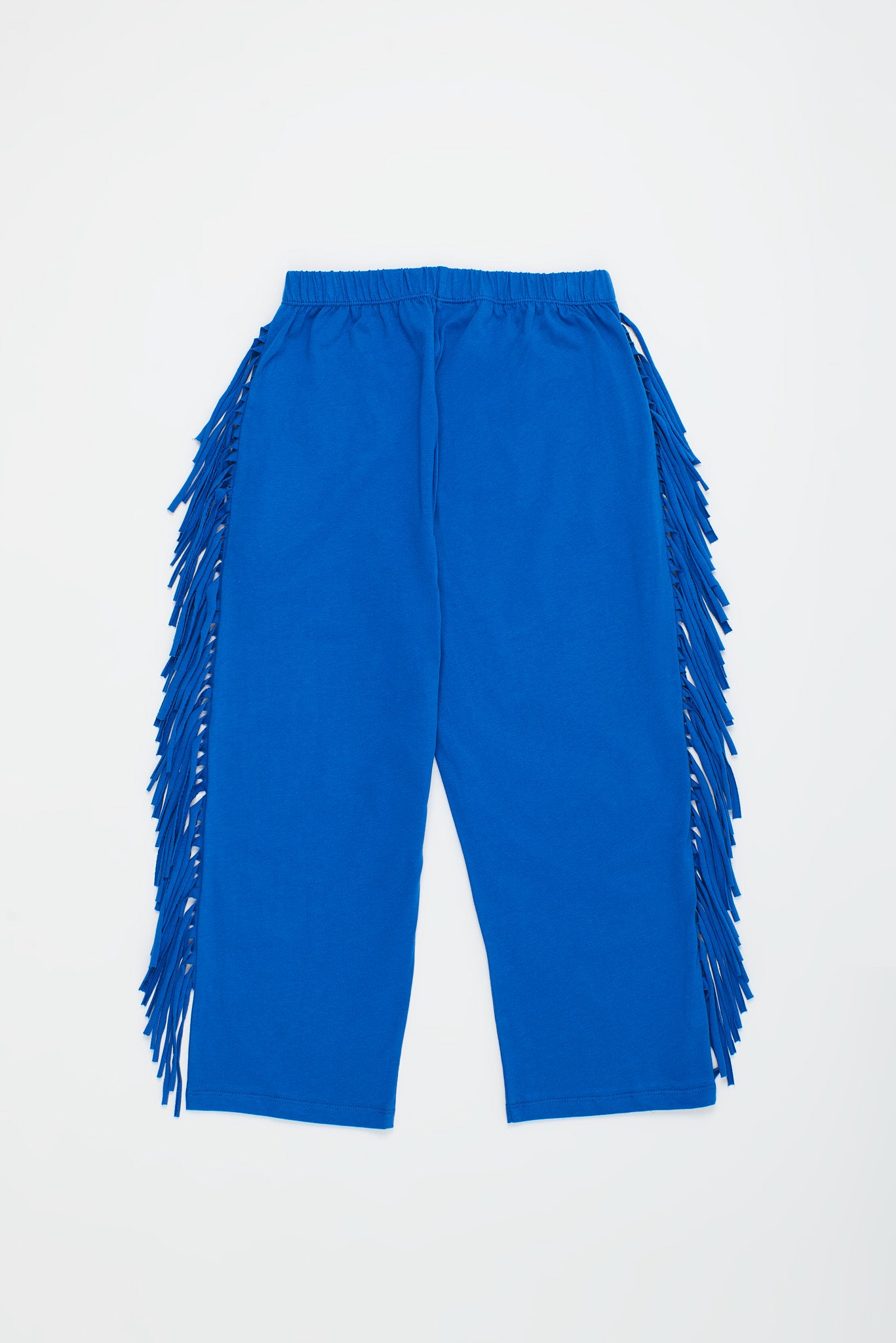 FRINGE TROUSERS BLUE