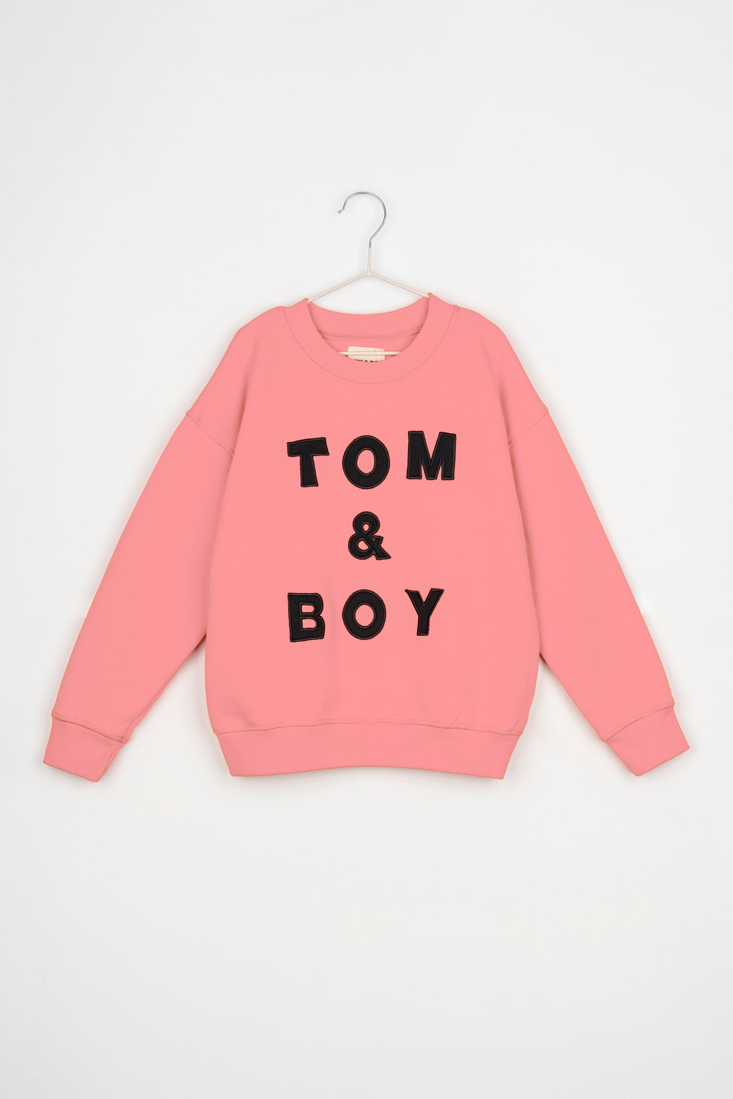 TOM&BOY EMBROIDERED PINK SWEAT SHIRT