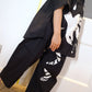 BALLOON TROUSERS WITH EMBROIDERY
