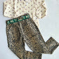 DENIM PANTS LEOPARD