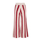 [adult]WOMAN BURGUNDY KNIT TROUSER