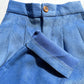 Bluish corduroy twill pants