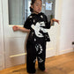 BALLOON TROUSERS WITH EMBROIDERY