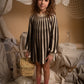 STRIPES KNITTED DRESS 10Y
