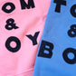 TOM&BOY EMBROIDERED PINK SWEAT SHIRT