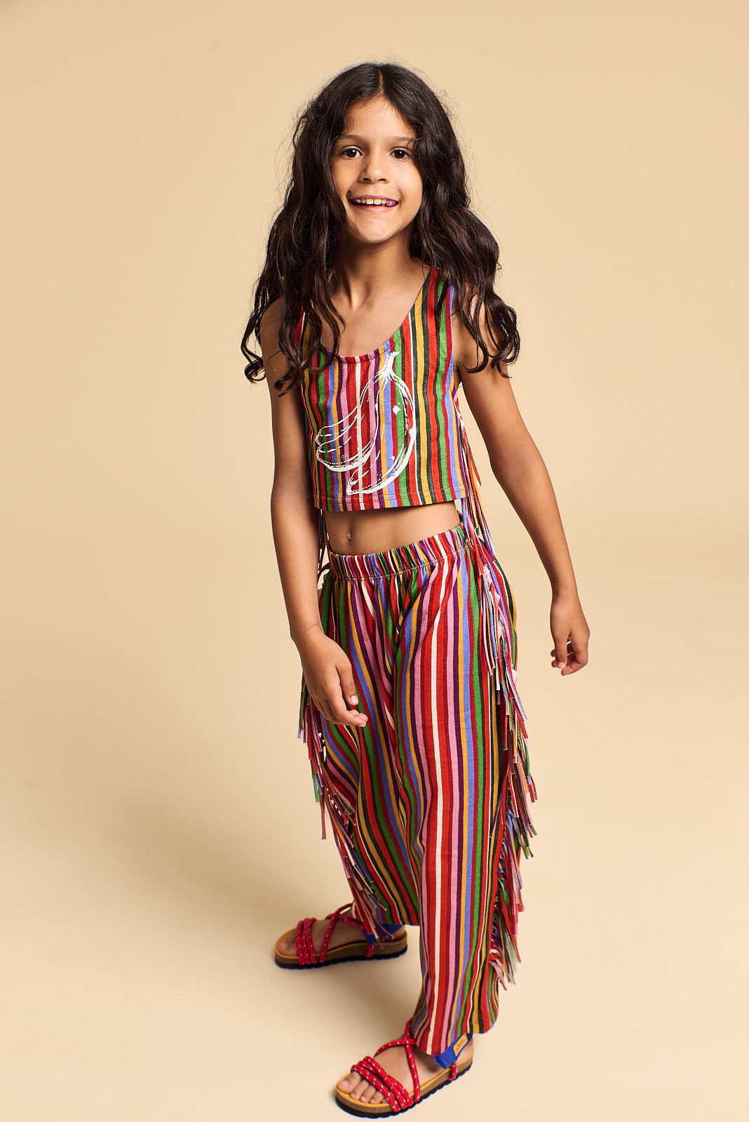 BANANA STRIPES TROUSERS