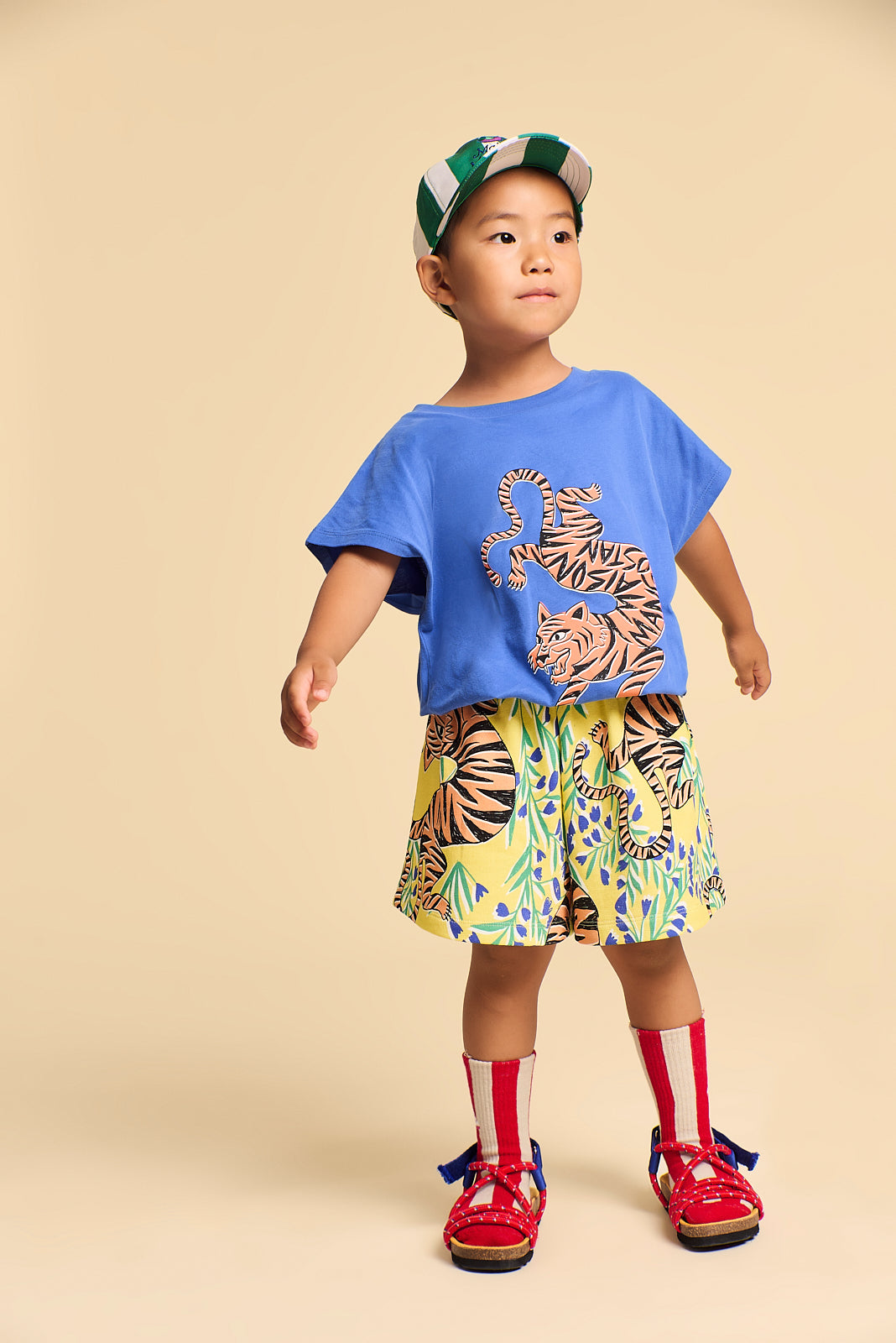 TIGER T-SHIRT BLUE