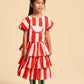 WATER MELON STRIPES SKIRT 4Y