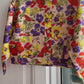 [sample] GLITCH FLOWERS SHIRT 4Y