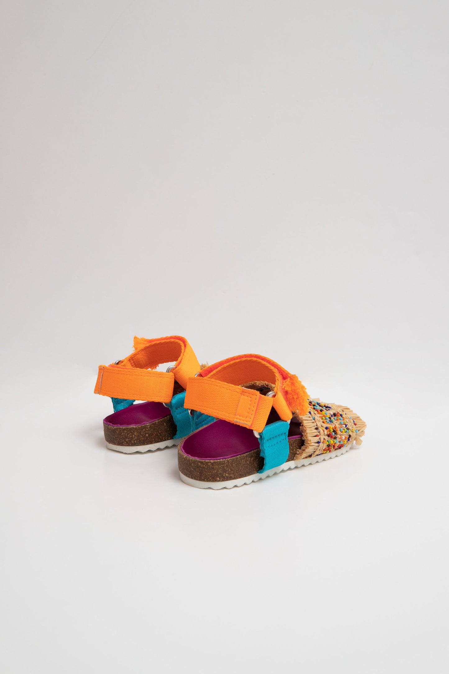 Mandarin Orange Sandals