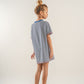 Lost World Stripe T-shirt/Dress 5/6Y