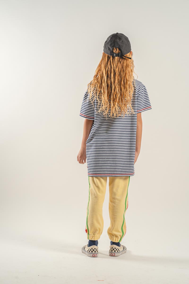 Lost World Stripe T-shirt/Dress 5/6Y