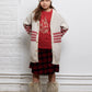 FLANNEL MIDI SKIRT