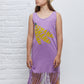 BANANAS FRINGED DRESS 14Y(for adults)